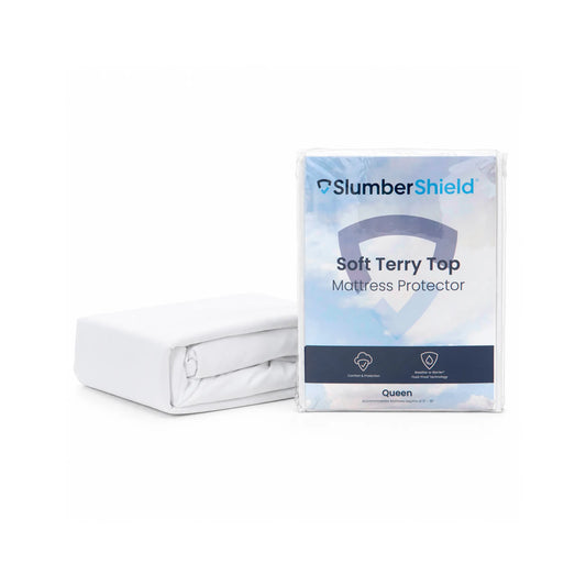 Soft Terry Top Mattress Protector