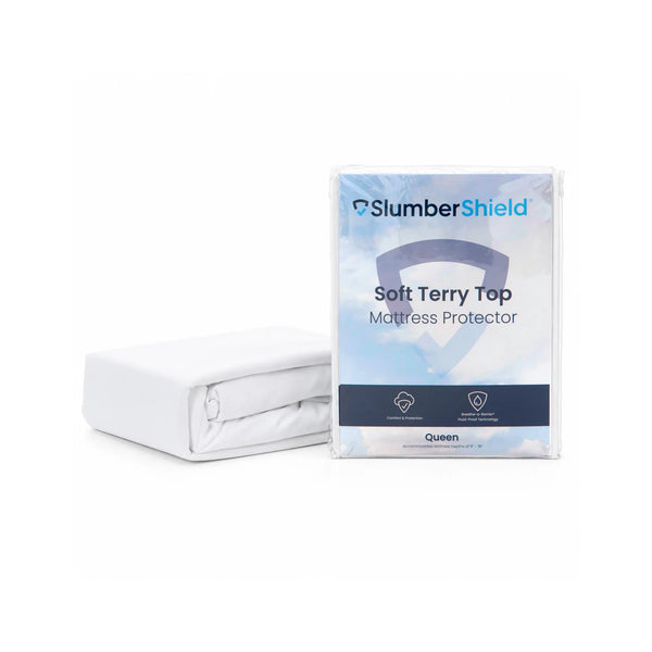 Soft Terry Top Mattress Protector