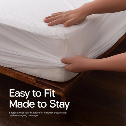 Soft Terry Top Mattress Protector